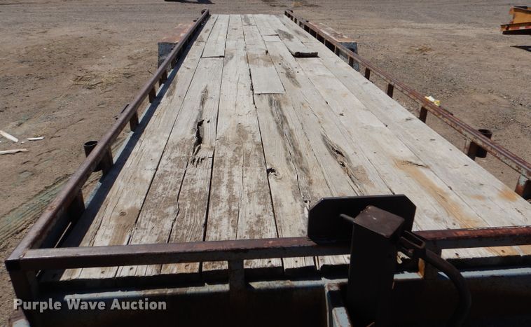 image for item DJ7606 1997 Shop built  equipment trailer