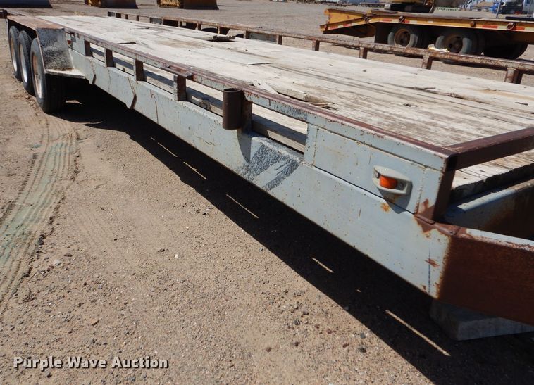 image for item DJ7606 1997 Shop built  equipment trailer