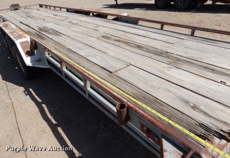 image for item DJ7606 1997 Shop built  equipment trailer