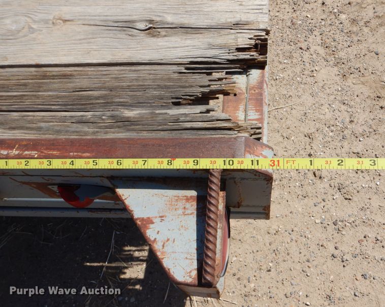 image for item DJ7606 1997 Shop built  equipment trailer