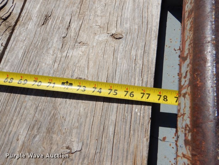 image for item DJ7606 1997 Shop built  equipment trailer