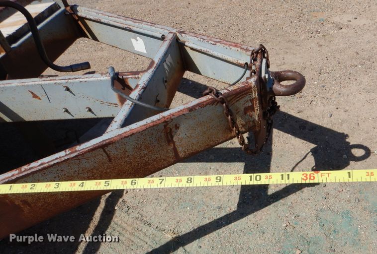 image for item DJ7606 1997 Shop built  equipment trailer