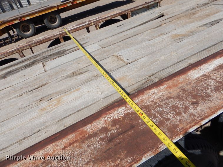 image for item DJ7606 1997 Shop built  equipment trailer