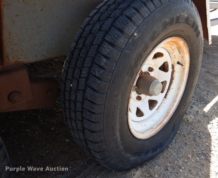 image for item DJ7606 1997 Shop built  equipment trailer