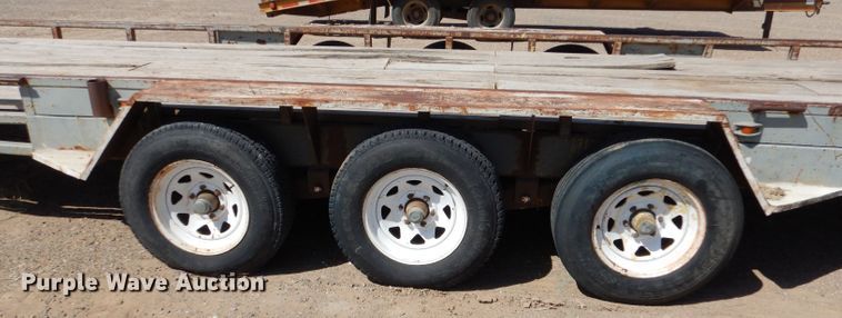 image for item DJ7606 1997 Shop built  equipment trailer