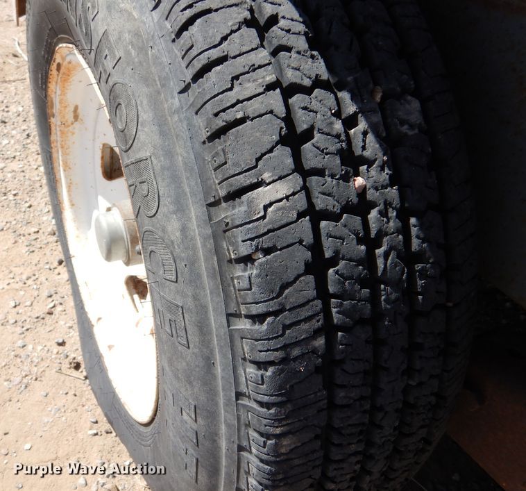 image for item DJ7606 1997 Shop built  equipment trailer