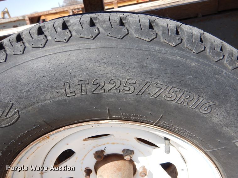 image for item DJ7606 1997 Shop built  equipment trailer