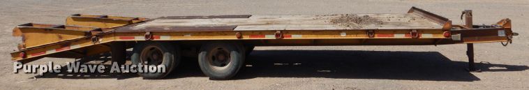 image for item DJ7611 2005 Belshe  equipment trailer
