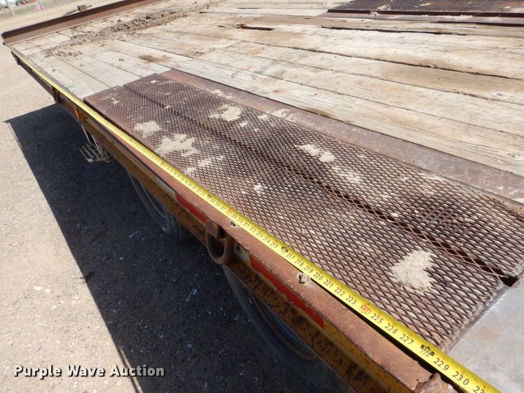 image for item DJ7611 2005 Belshe  equipment trailer