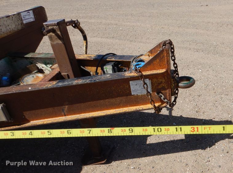 image for item DJ7611 2005 Belshe  equipment trailer