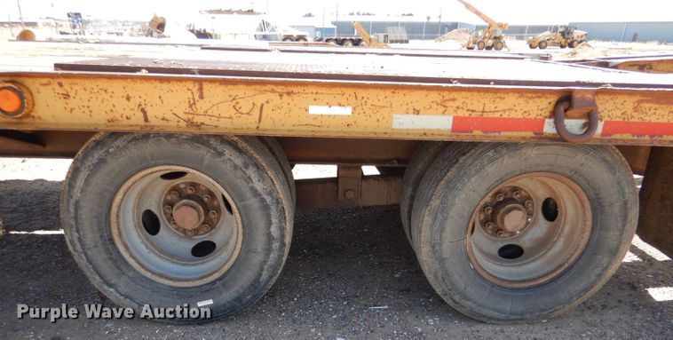 image for item DJ7611 2005 Belshe  equipment trailer