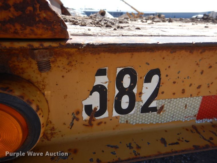 image for item DJ7611 2005 Belshe  equipment trailer