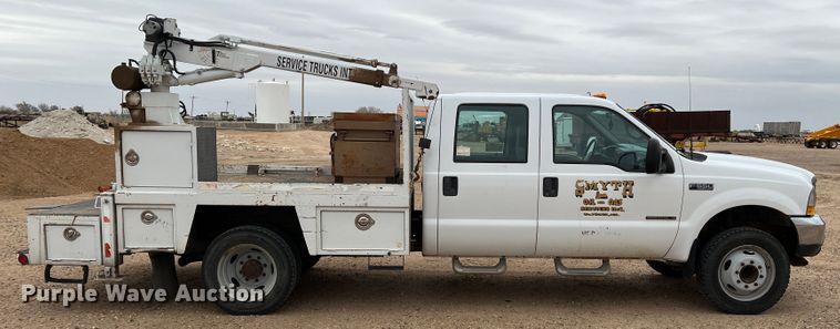 image for item DJ7618 2002 Ford F550 Super Duty  utility / service truck