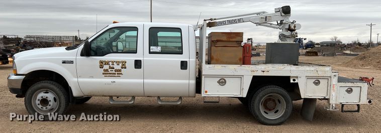 image for item DJ7618 2002 Ford F550 Super Duty  utility / service truck