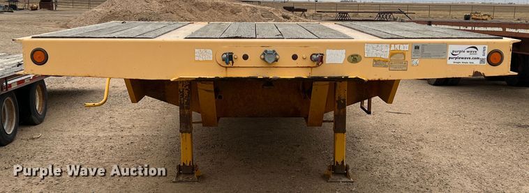 image for item DJ7620 2007 Trail King TK50-412  drop deck equipment trailer