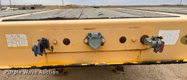 image for item DJ7620 2007 Trail King TK50-412  drop deck equipment trailer