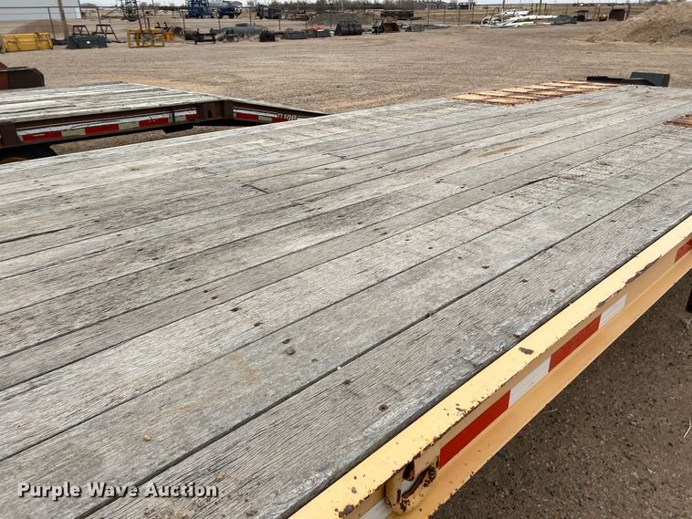 image for item DJ7620 2007 Trail King TK50-412  drop deck equipment trailer