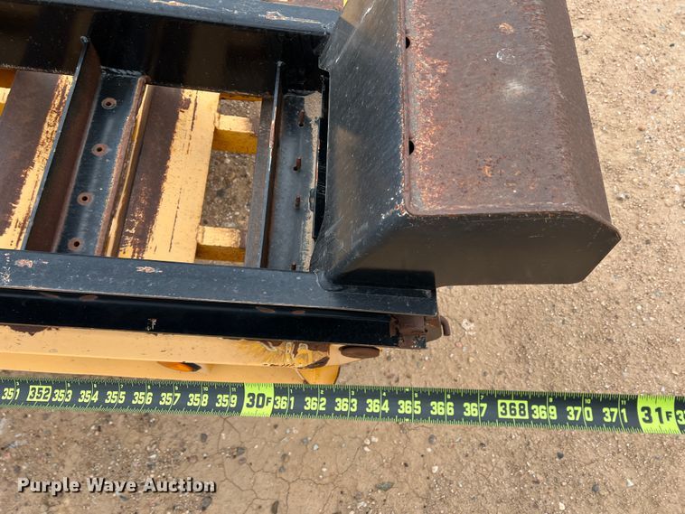 image for item DJ7620 2007 Trail King TK50-412  drop deck equipment trailer