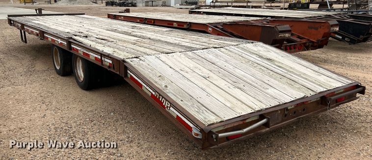 image for item DJ7621 1989 Trail-Eze  equipment trailer