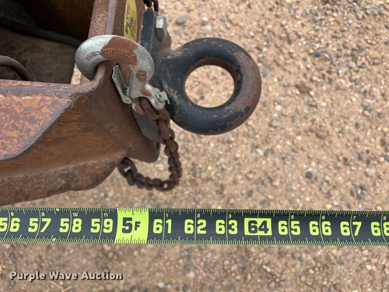 image for item DJ7621 1989 Trail-Eze  equipment trailer