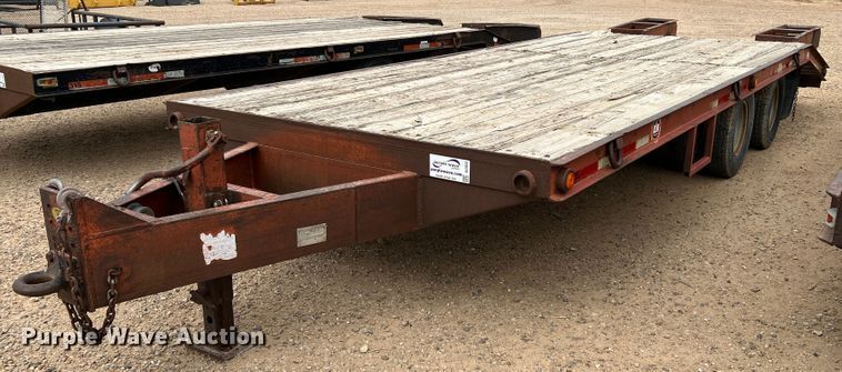 image for item DJ7622 1999 Belshe T-9  equipment trailer