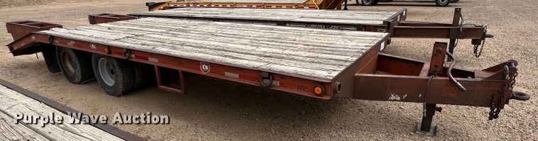 image for item DJ7622 1999 Belshe T-9  equipment trailer