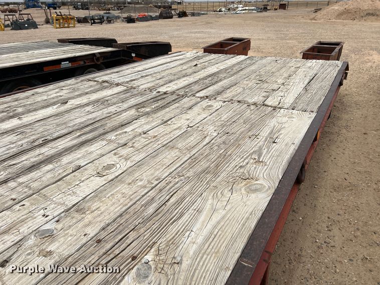 image for item DJ7622 1999 Belshe T-9  equipment trailer