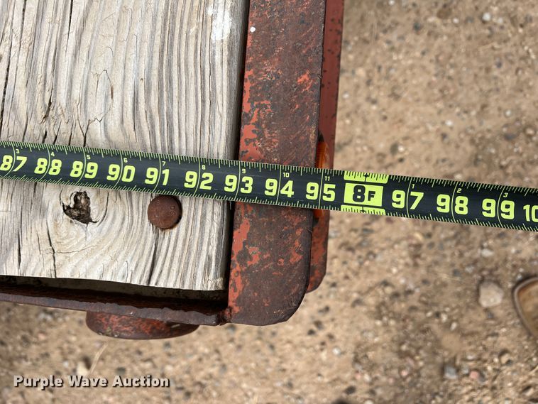 image for item DJ7622 1999 Belshe T-9  equipment trailer