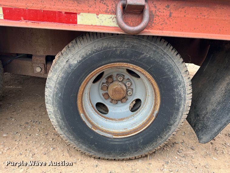 image for item DJ7622 1999 Belshe T-9  equipment trailer