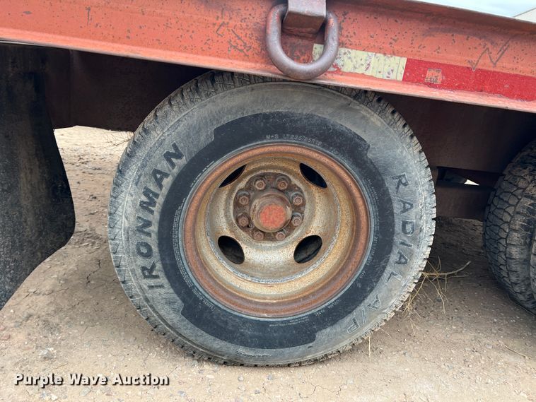 image for item DJ7622 1999 Belshe T-9  equipment trailer