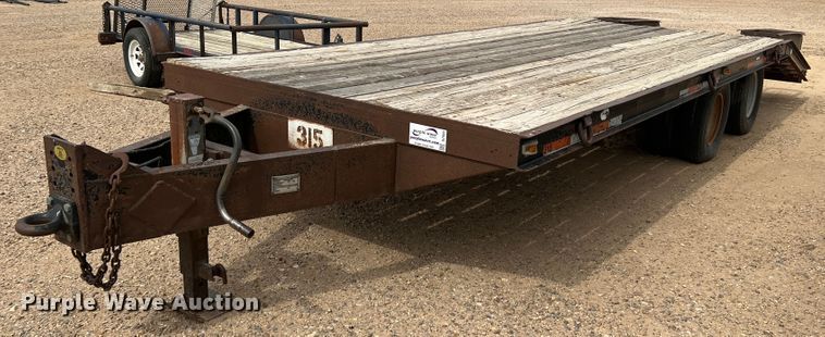 image for item DJ7623 1995 Belshe T-9  equipment trailer