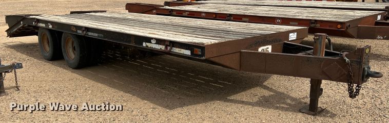 image for item DJ7623 1995 Belshe T-9  equipment trailer