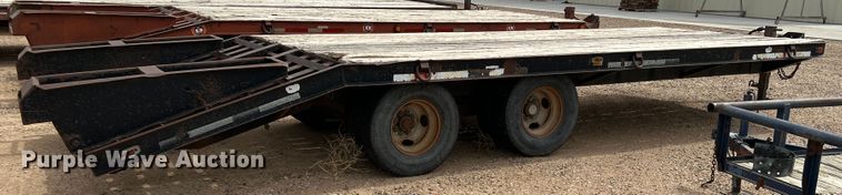 image for item DJ7623 1995 Belshe T-9  equipment trailer