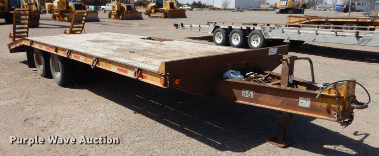 image for item DJ7634 2005 Belshe  equipment trailer