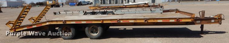 image for item DJ7634 2005 Belshe  equipment trailer