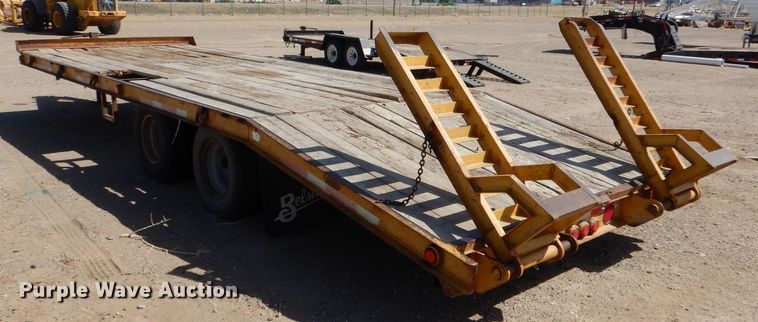 image for item DJ7634 2005 Belshe  equipment trailer