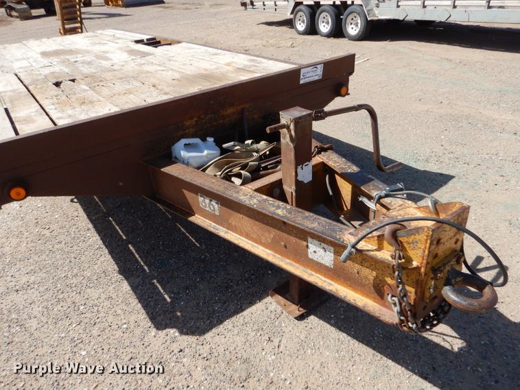 image for item DJ7634 2005 Belshe  equipment trailer