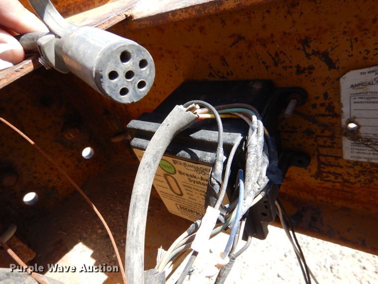 image for item DJ7634 2005 Belshe  equipment trailer