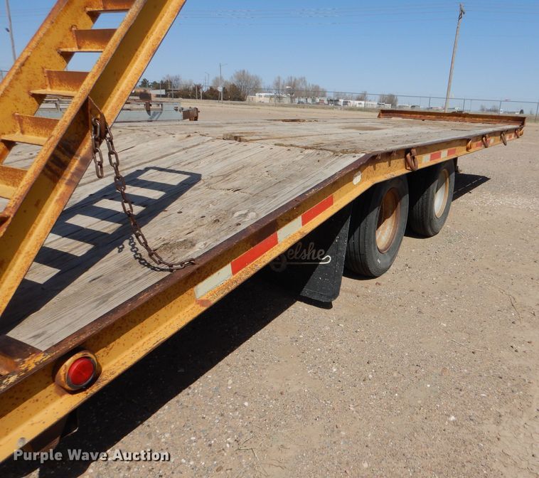 image for item DJ7634 2005 Belshe  equipment trailer