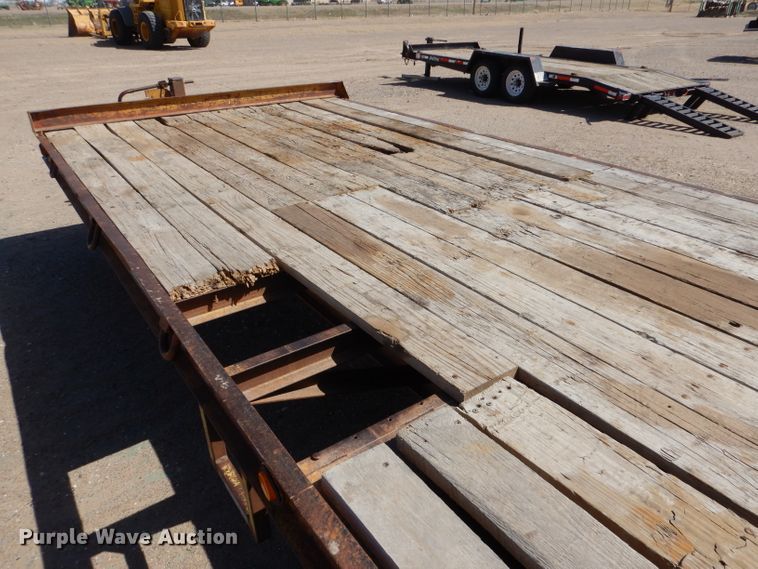 image for item DJ7634 2005 Belshe  equipment trailer