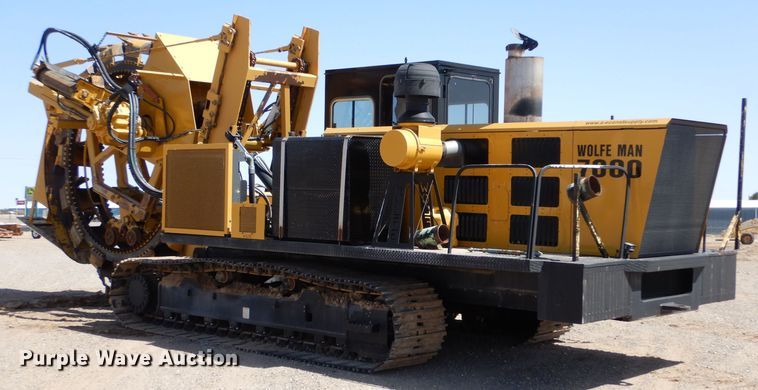 image for item DJ7635 2013 Wolfe Man 7000  bucket wheel trencher