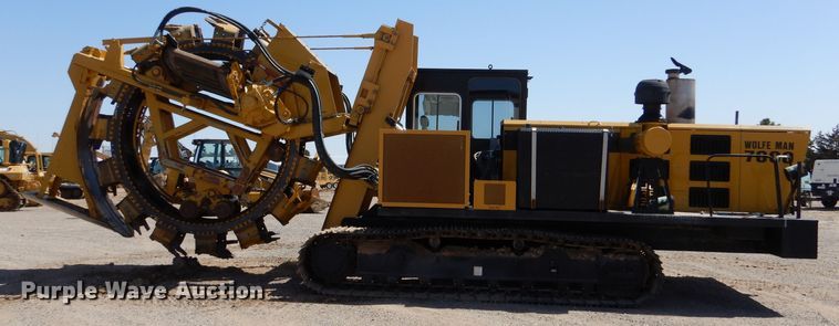 image for item DJ7635 2013 Wolfe Man 7000  bucket wheel trencher