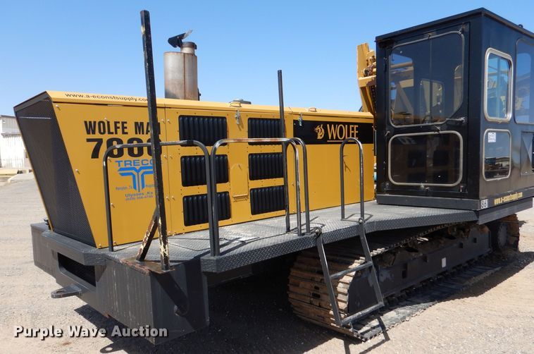 image for item DJ7635 2013 Wolfe Man 7000  bucket wheel trencher