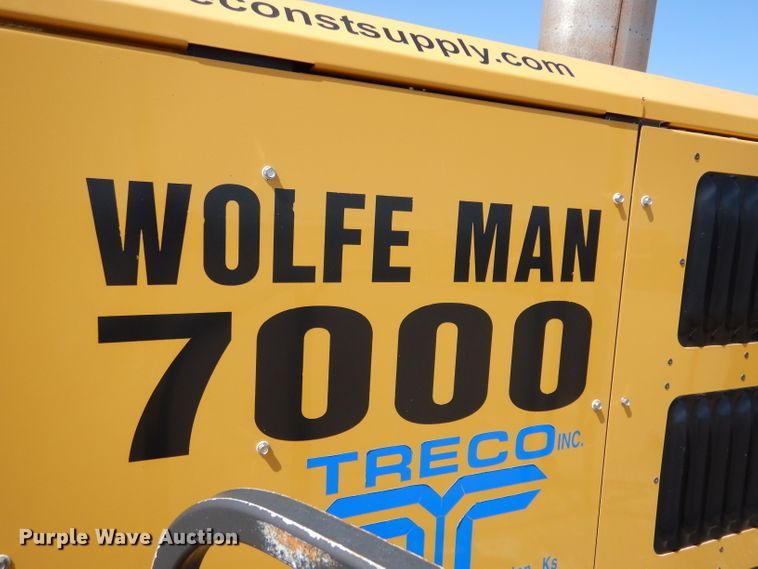 image for item DJ7635 2013 Wolfe Man 7000  bucket wheel trencher