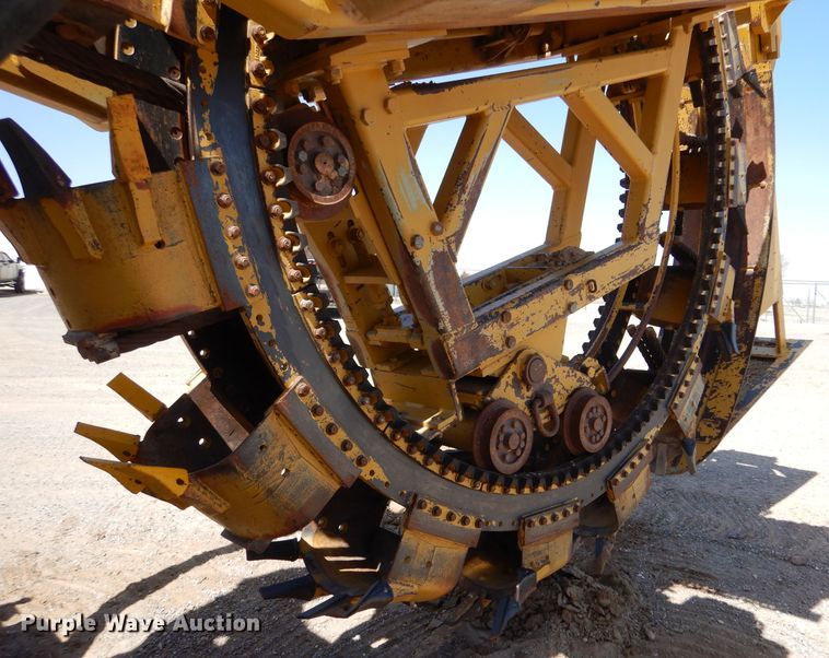 image for item DJ7635 2013 Wolfe Man 7000  bucket wheel trencher