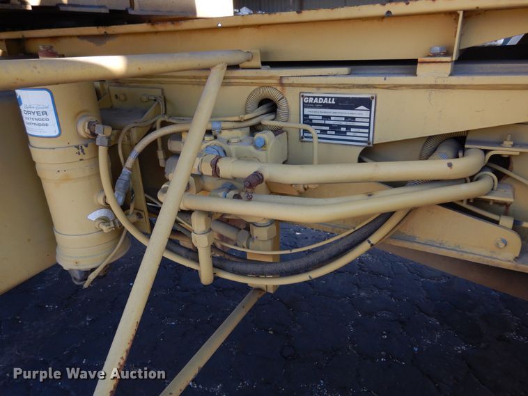 image for item DK0329 1992 Gradall G3WD  wheeled excavator