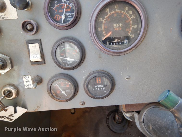 image for item DK0330 1993 Gradall G3WD  wheeled excavator