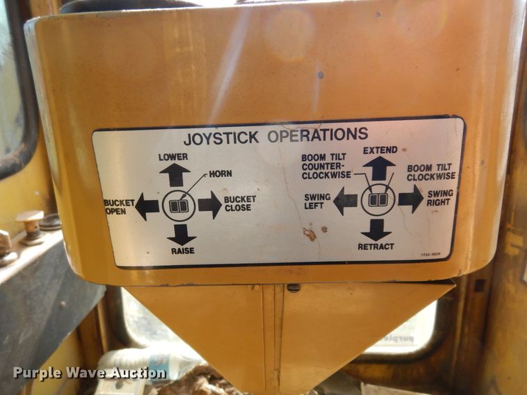 image for item DK0330 1993 Gradall G3WD  wheeled excavator