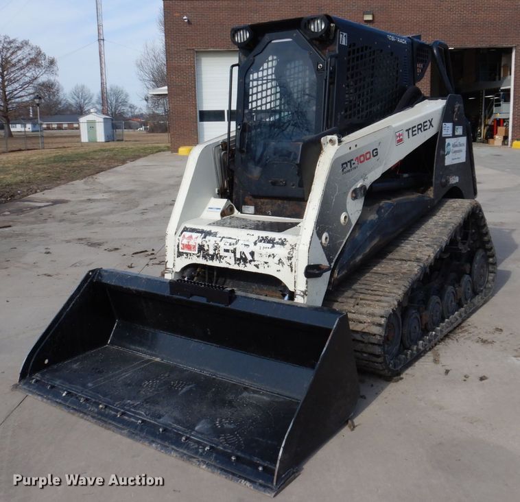 image for item DL3729 2011 Terex PT100G  tracked skid steer loader