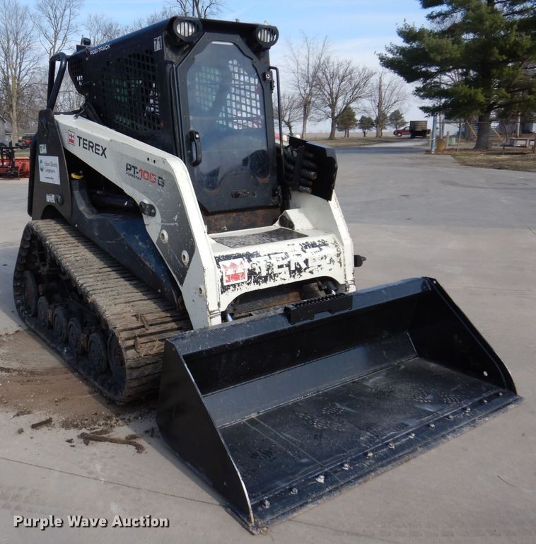 image for item DL3729 2011 Terex PT100G  tracked skid steer loader